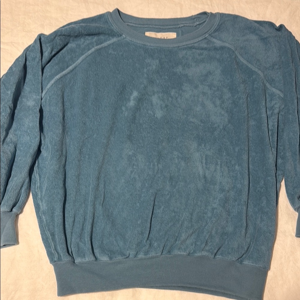 The Great Micro Terry Sweatshirt Size 0